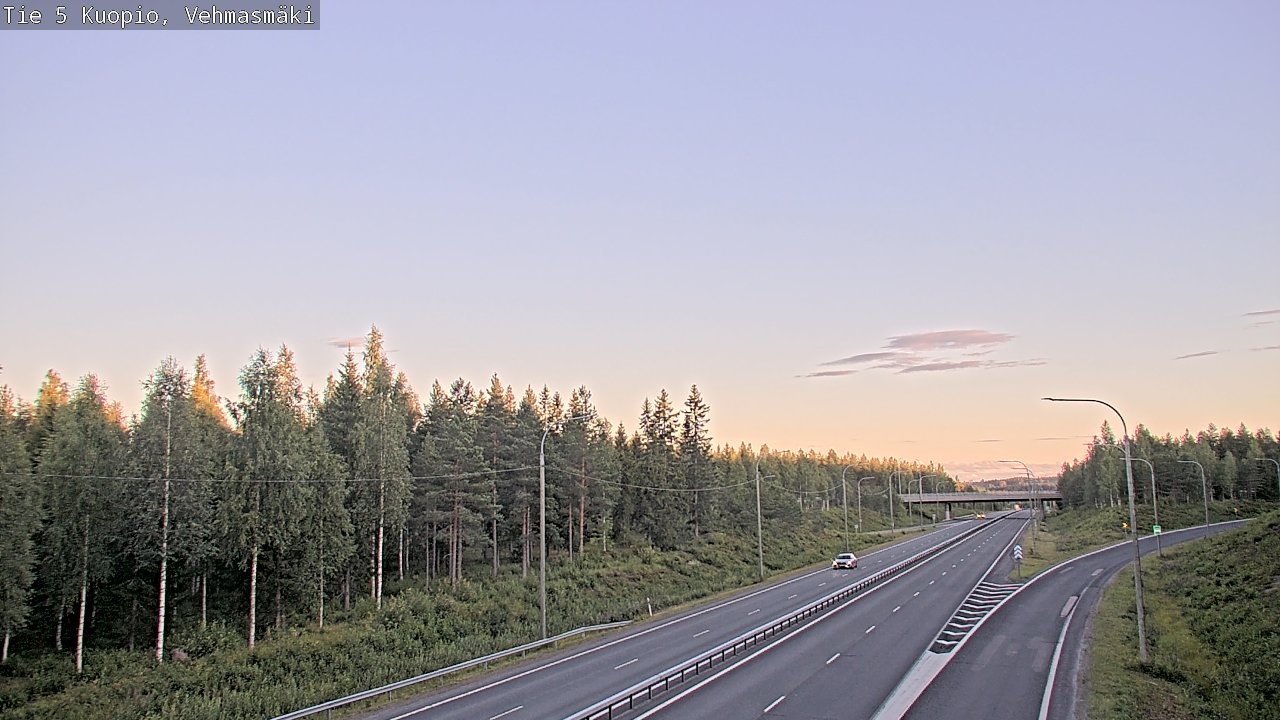 Kelikamerat Kuva Tie 5 Kuopio, Vehmasmäki, Kuopio, Pohjois-Savo