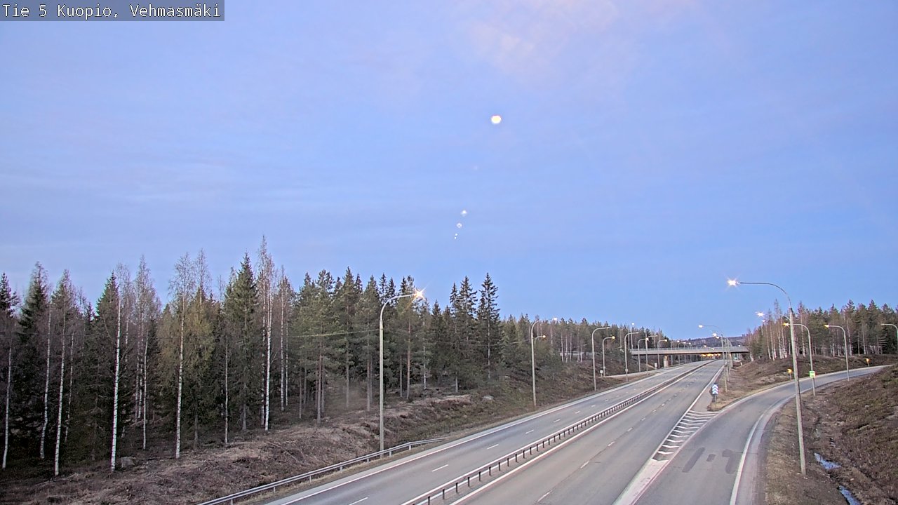 Kelikamerat Kuva Tie 5 Kuopio, Vehmasmäki, Kuopio, Pohjois-Savo