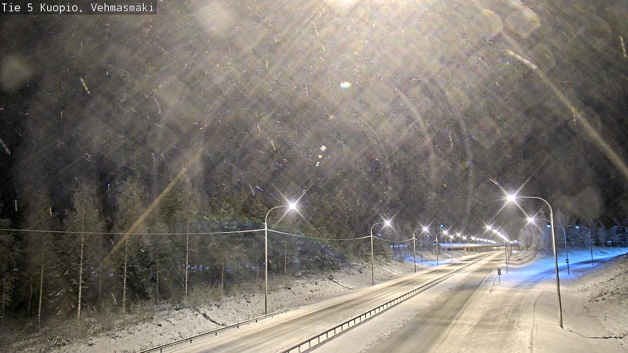 Kelikamerat Kuva Tie 5 Kuopio, Vehmasmäki, Kuopio, Pohjois-Savo