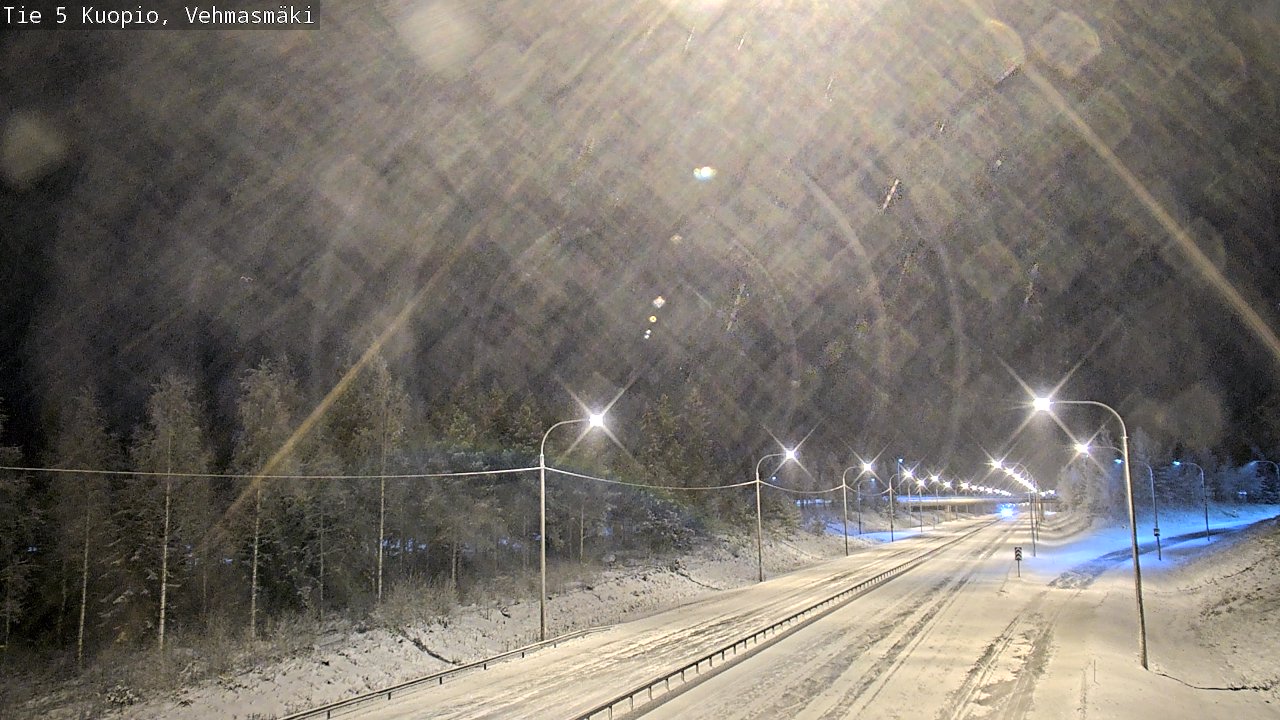 Kelikamerat Kuva Tie 5 Kuopio, Vehmasmäki, Kuopio, Pohjois-Savo