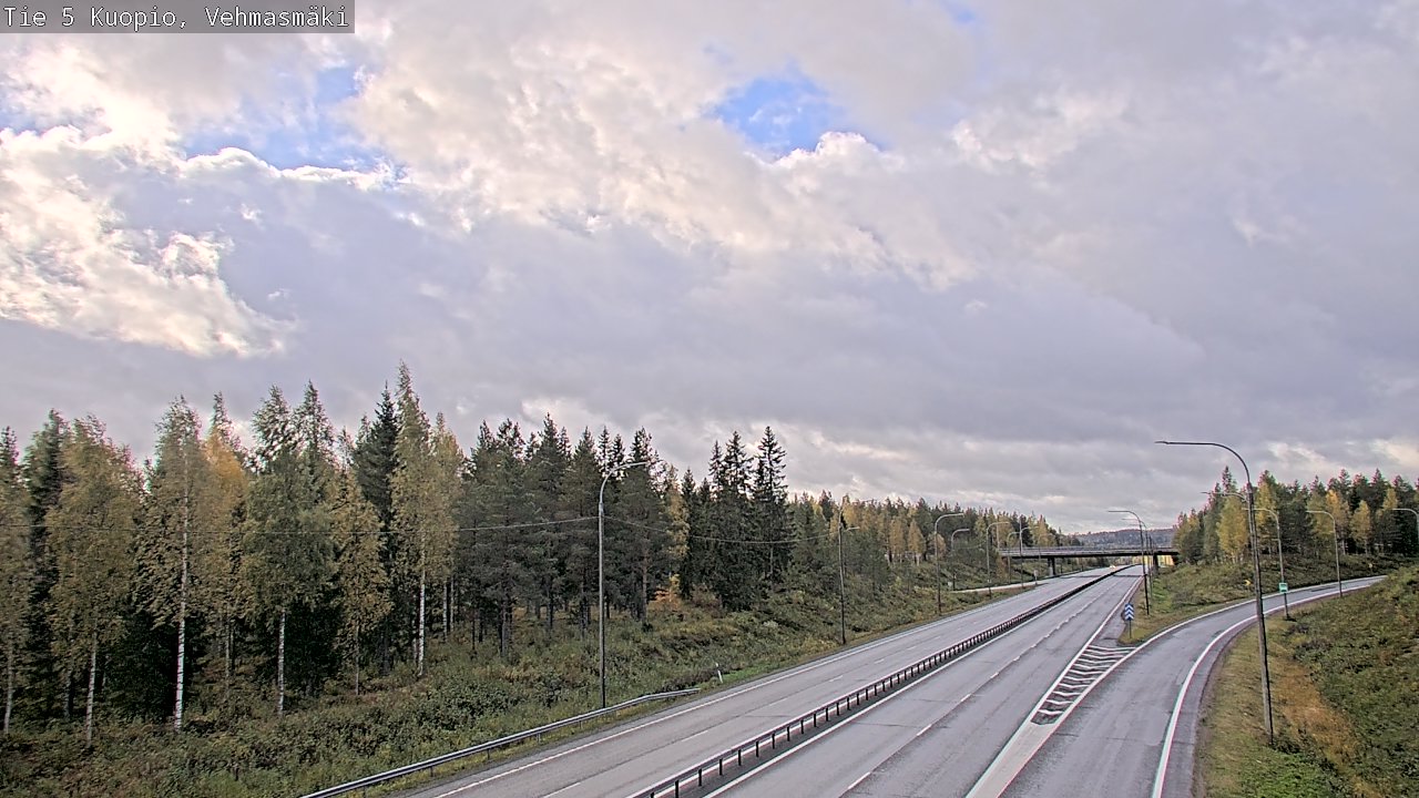 Kelikamerat Kuva Tie 5 Kuopio, Vehmasmäki, Kuopio, Pohjois-Savo