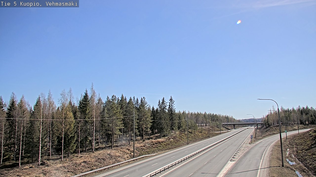 Kelikamerat Kuva Tie 5 Kuopio, Vehmasmäki, Kuopio, Pohjois-Savo