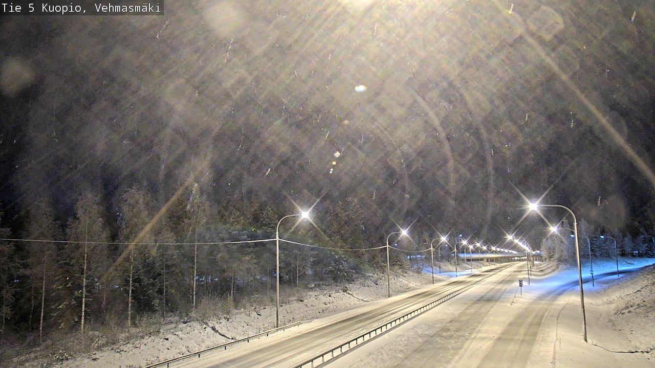 Kelikamerat Kuva Tie 5 Kuopio, Vehmasmäki, Kuopio, Pohjois-Savo