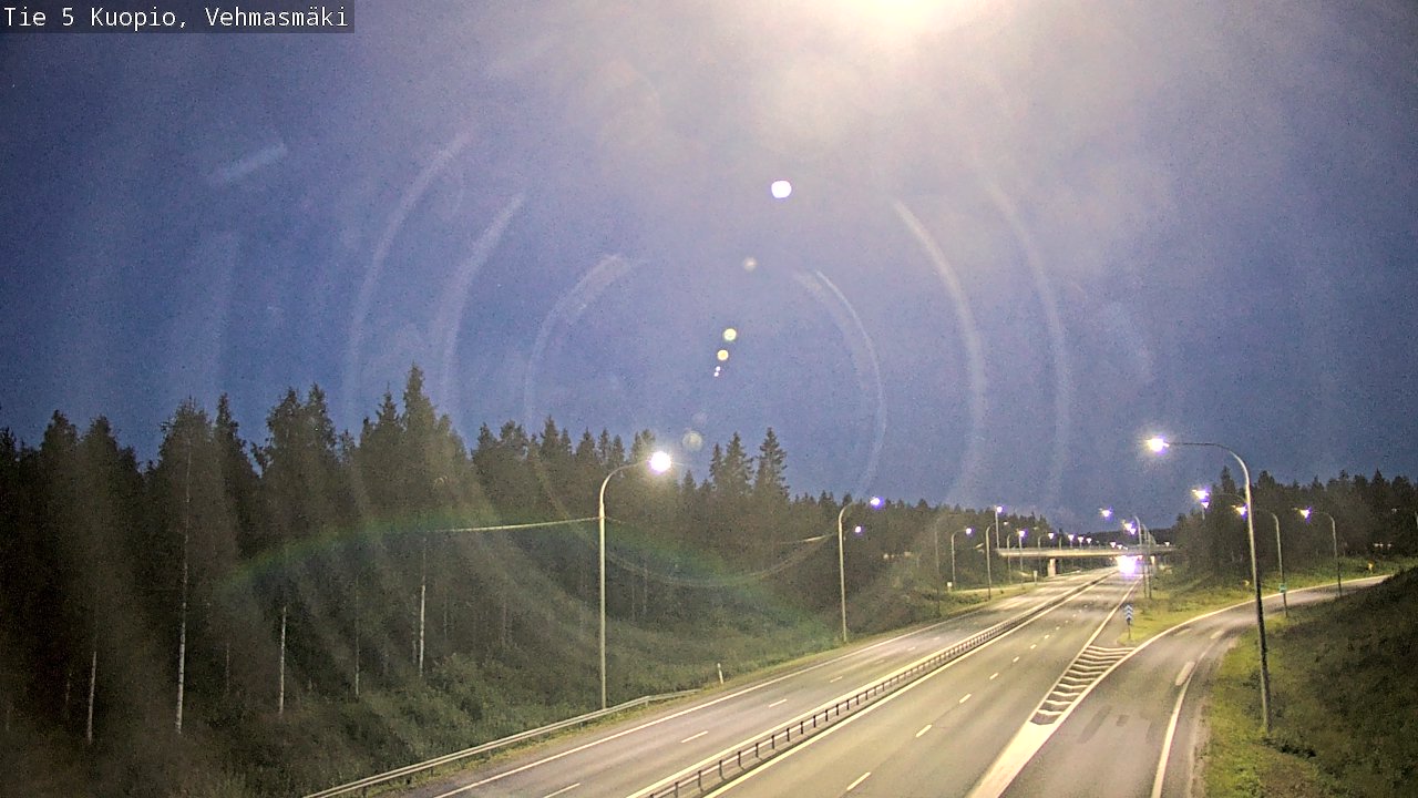 Kelikamerat Kuva Tie 5 Kuopio, Vehmasmäki, Kuopio, Pohjois-Savo