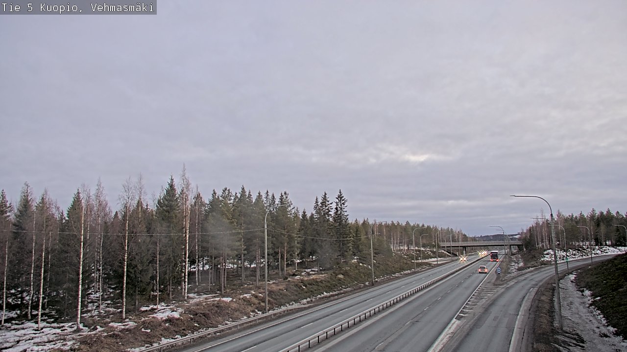 Kelikamerat Kuva Tie 5 Kuopio, Vehmasmäki, Kuopio, Pohjois-Savo