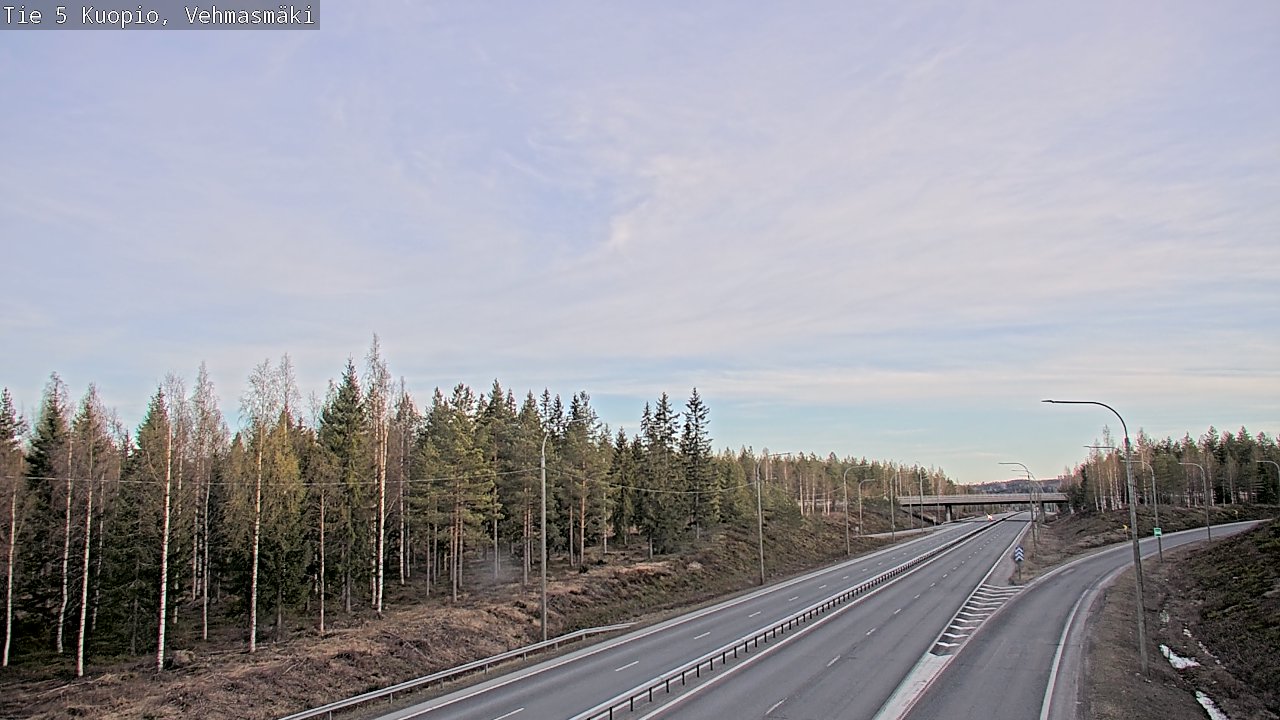 Kelikamerat Kuva Tie 5 Kuopio, Vehmasmäki, Kuopio, Pohjois-Savo