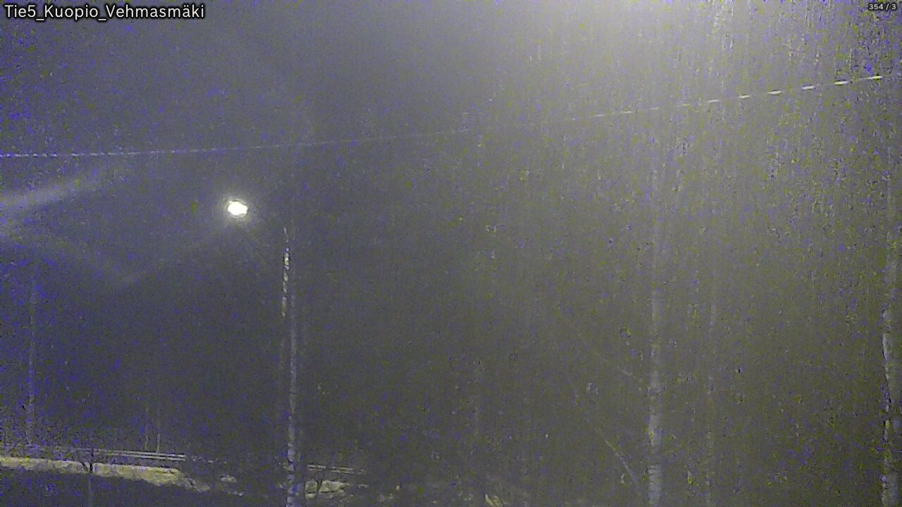 Weather Camera Image Väg 5 Kuopio, Vehmasmäki, Kuopio, Pohjois-Savo