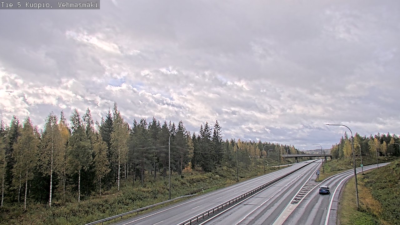 Kelikamerat Kuva Tie 5 Kuopio, Vehmasmäki, Kuopio, Pohjois-Savo