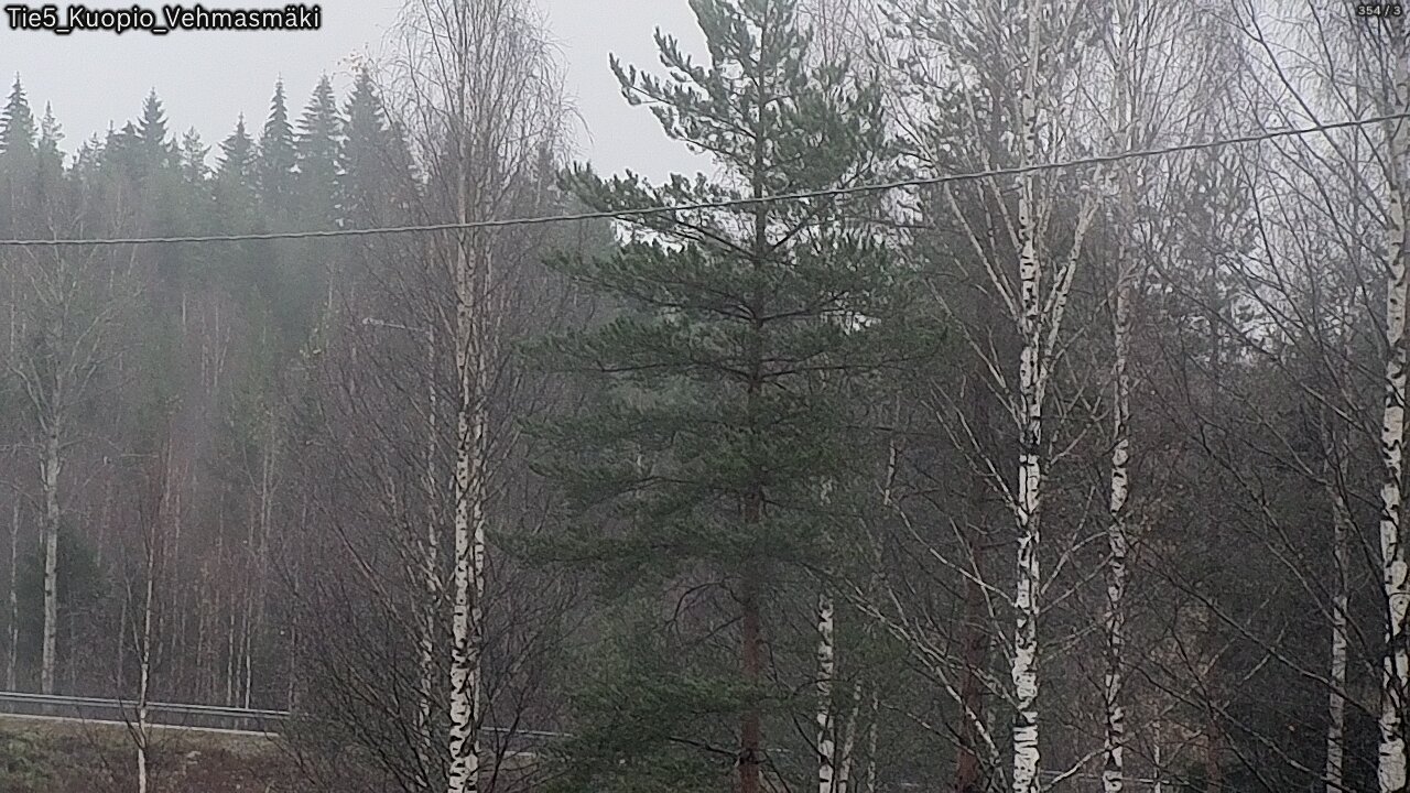 Weather Camera Image Väg 5 Kuopio, Vehmasmäki, Kuopio, Pohjois-Savo