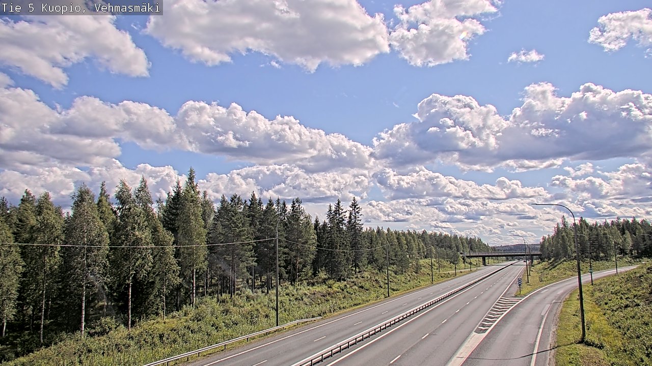 Kelikamerat Kuva Tie 5 Kuopio, Vehmasmäki, Kuopio, Pohjois-Savo