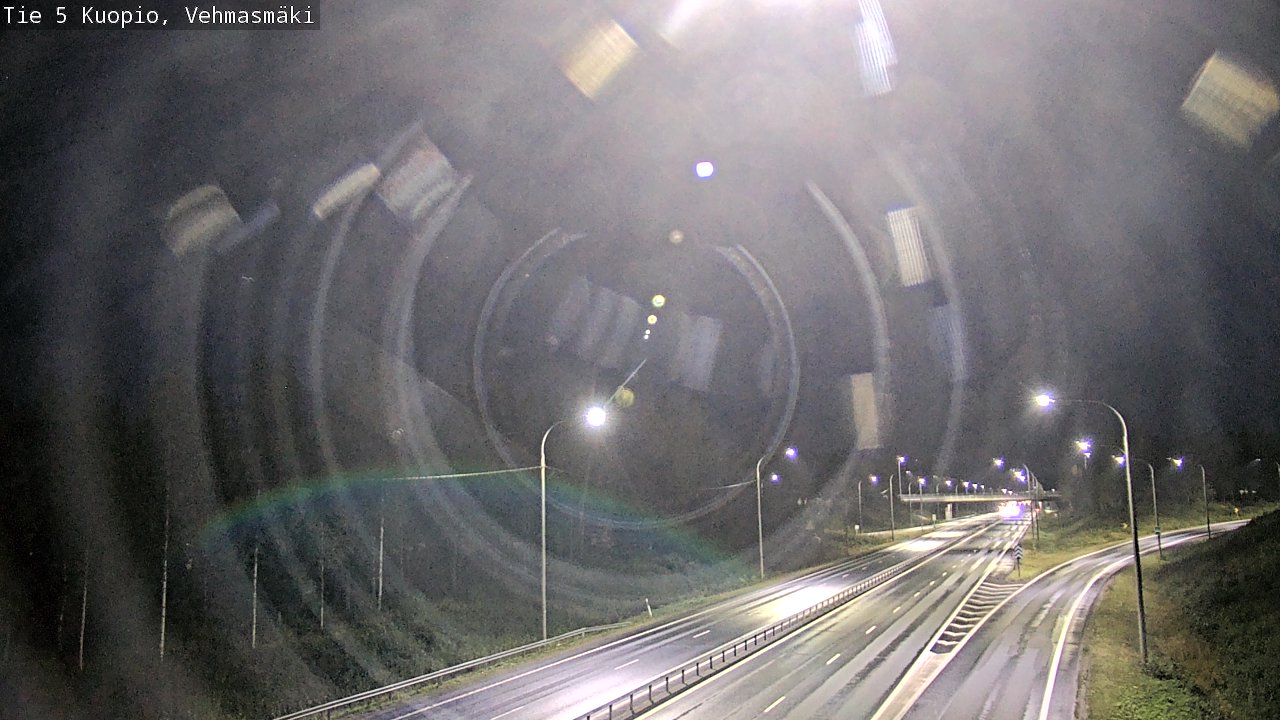 Weather Camera Image Road 5 Kuopio, Vehmasmäki, Kuopio, Pohjois-Savo
