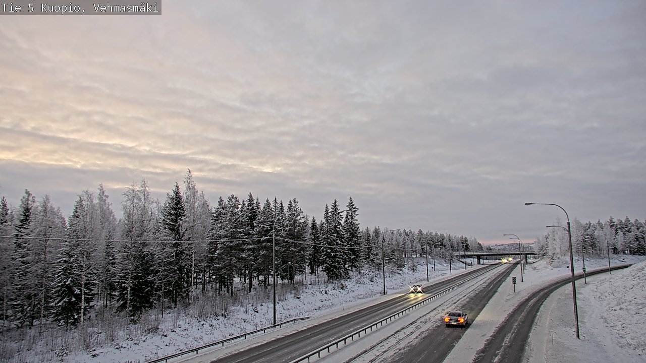 Kelikamerat Kuva Tie 5 Kuopio, Vehmasmäki, Kuopio, Pohjois-Savo