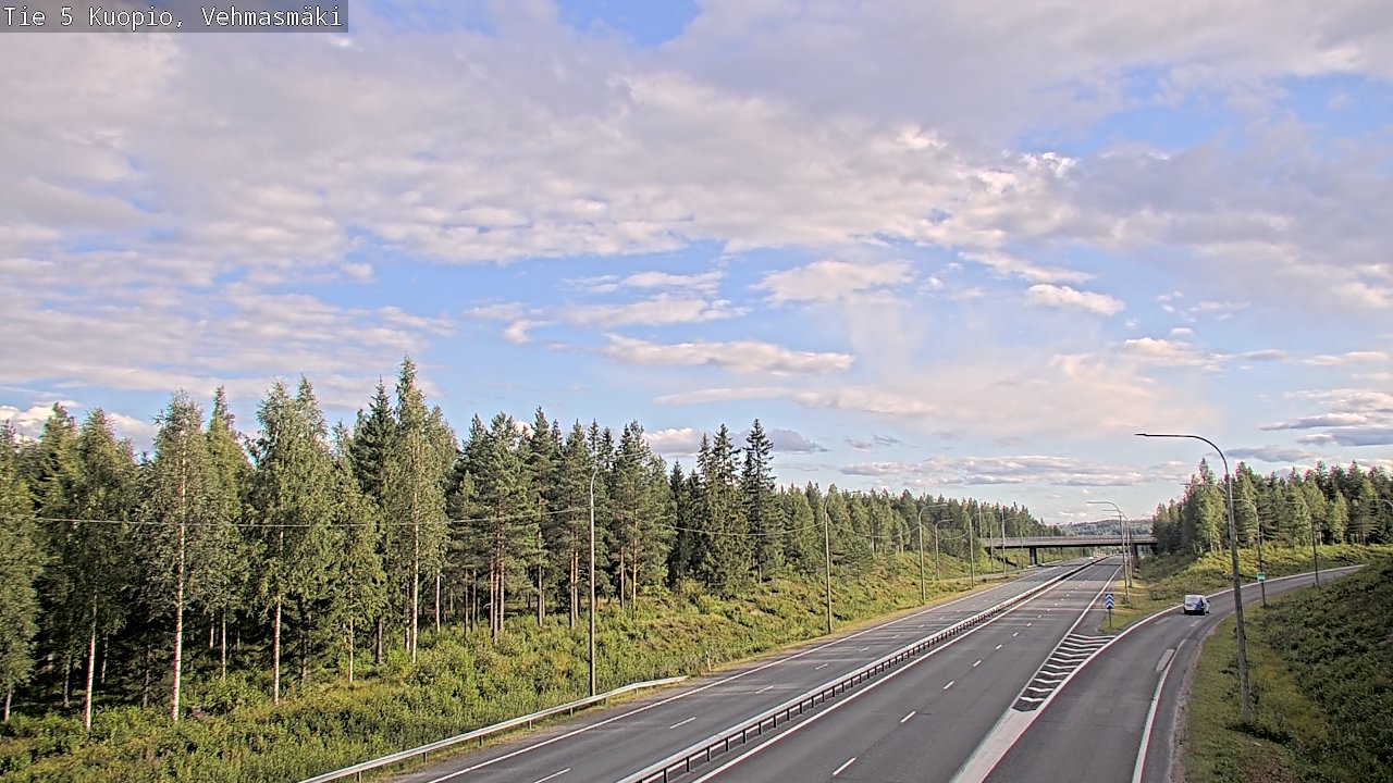 Kelikamerat Kuva Tie 5 Kuopio, Vehmasmäki, Kuopio, Pohjois-Savo