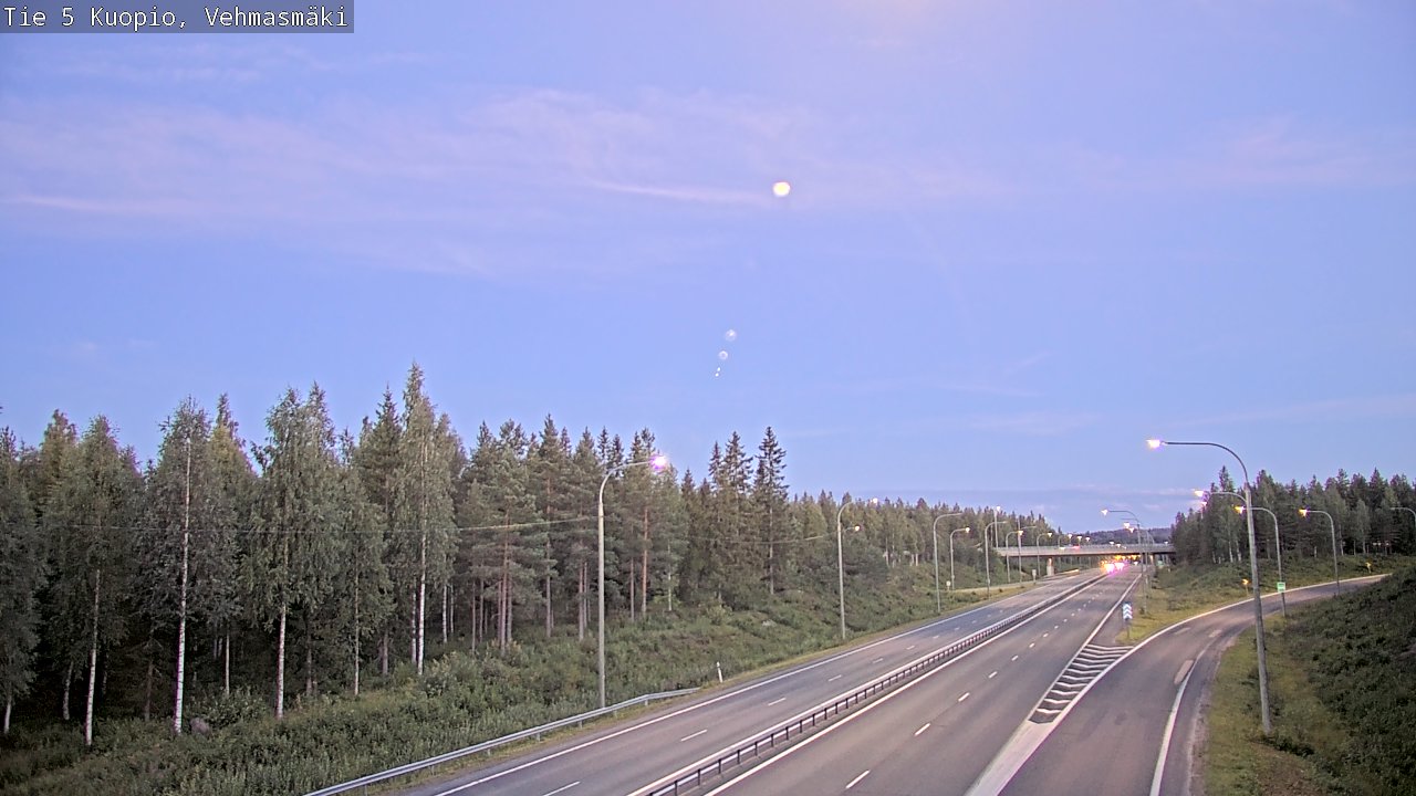 Kelikamerat Kuva Tie 5 Kuopio, Vehmasmäki, Kuopio, Pohjois-Savo