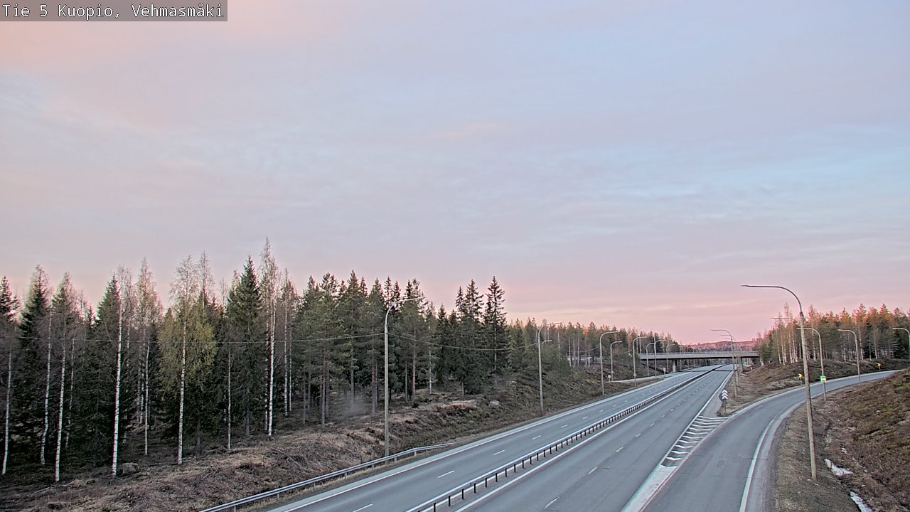 Kelikamerat Kuva Tie 5 Kuopio, Vehmasmäki, Kuopio, Pohjois-Savo