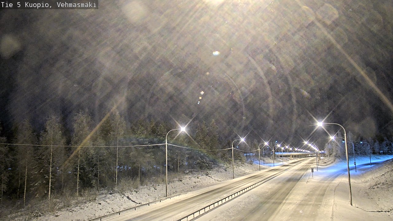 Kelikamerat Kuva Tie 5 Kuopio, Vehmasmäki, Kuopio, Pohjois-Savo
