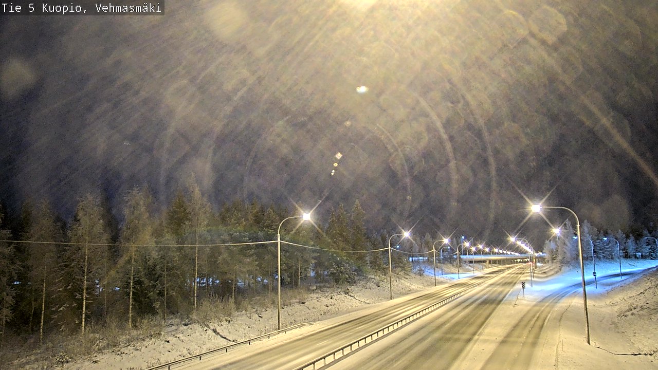Kelikamerat Kuva Tie 5 Kuopio, Vehmasmäki, Kuopio, Pohjois-Savo
