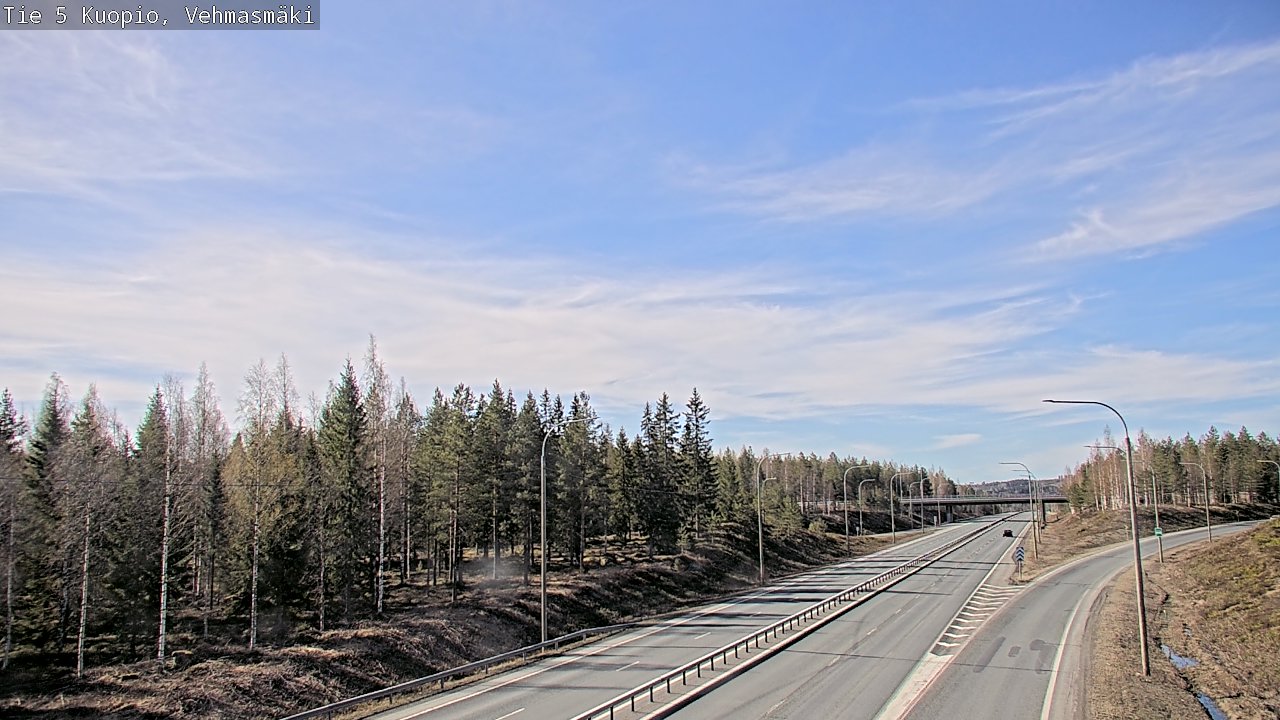 Kelikamerat Kuva Tie 5 Kuopio, Vehmasmäki, Kuopio, Pohjois-Savo