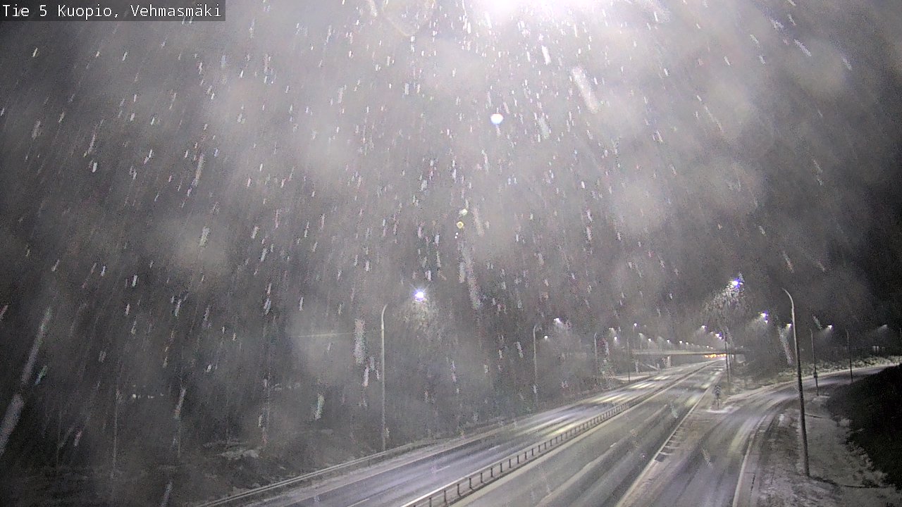 Kelikamerat Kuva Tie 5 Kuopio, Vehmasmäki, Kuopio, Pohjois-Savo