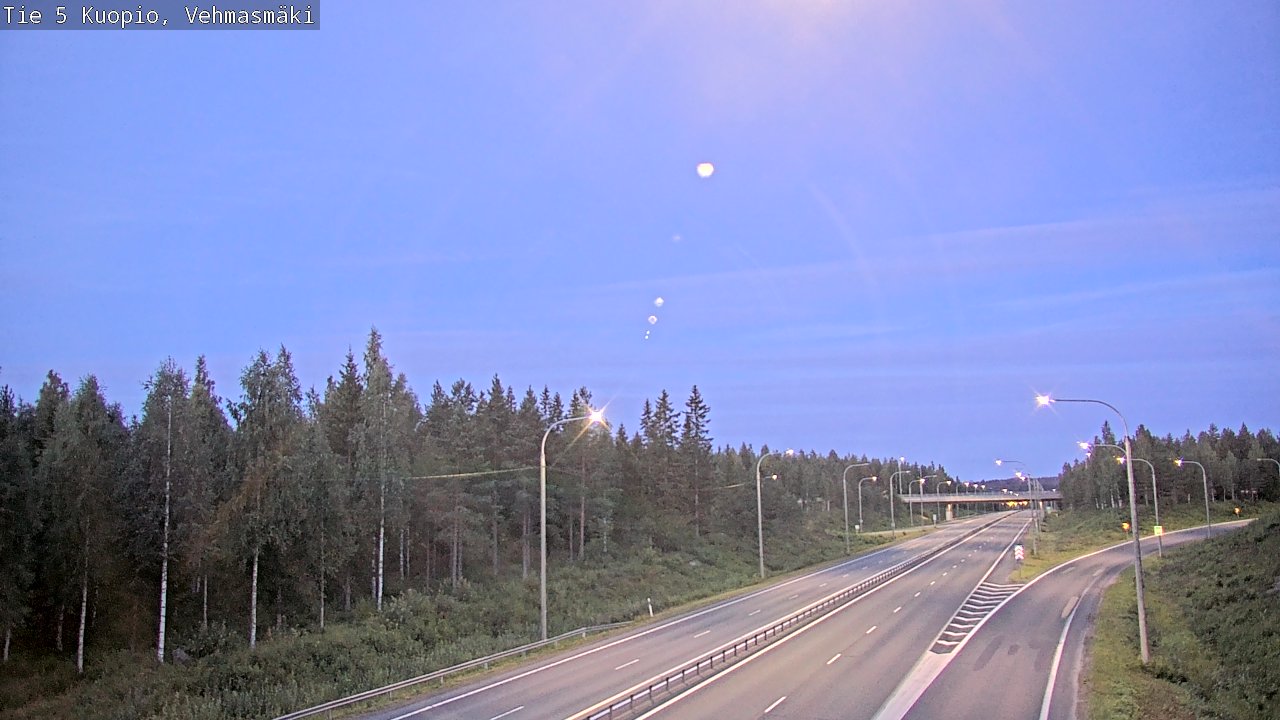 Kelikamerat Kuva Tie 5 Kuopio, Vehmasmäki, Kuopio, Pohjois-Savo