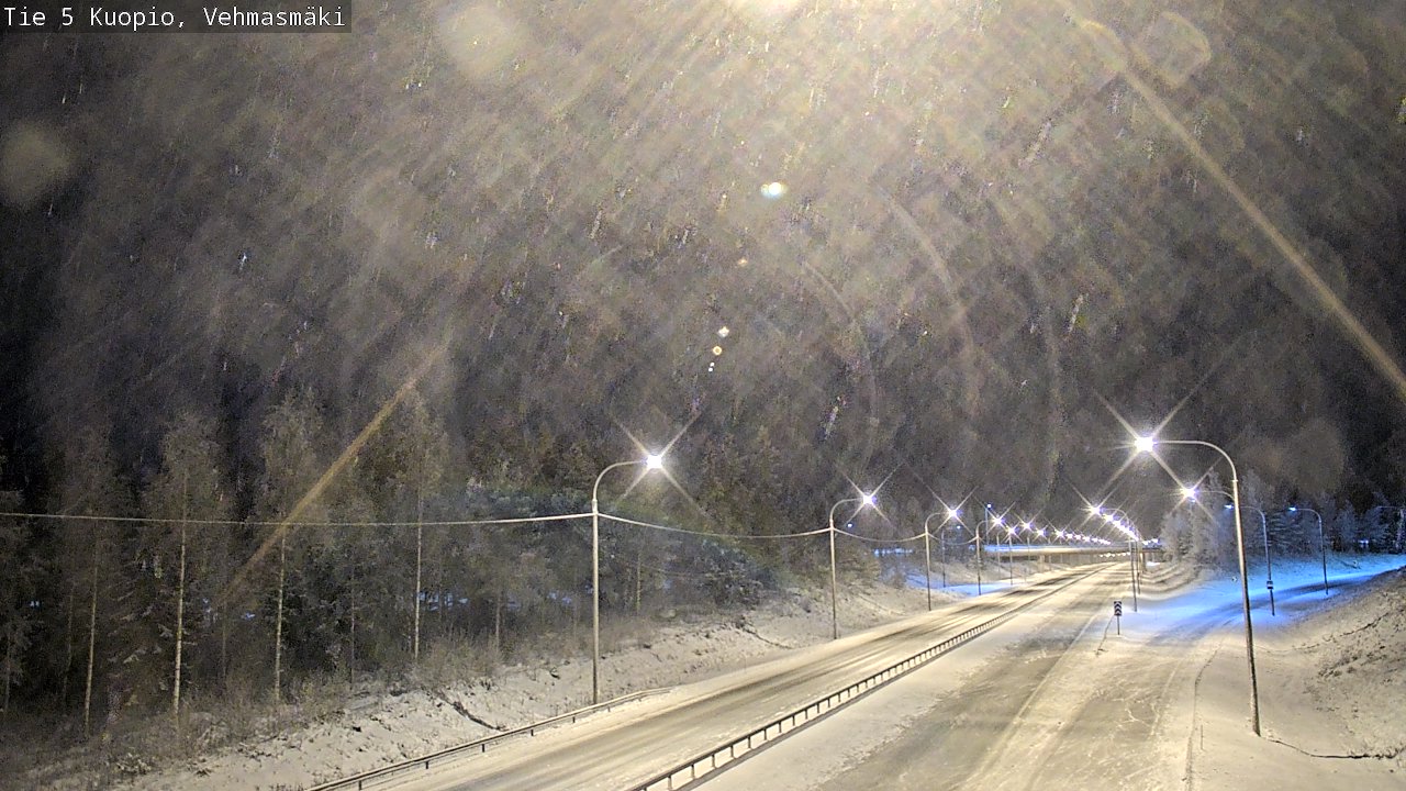 Kelikamerat Kuva Tie 5 Kuopio, Vehmasmäki, Kuopio, Pohjois-Savo