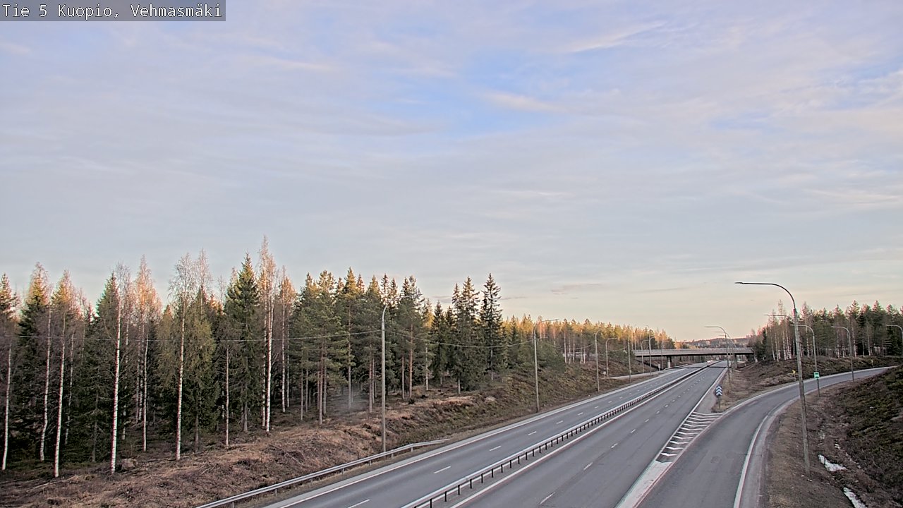 Kelikamerat Kuva Tie 5 Kuopio, Vehmasmäki, Kuopio, Pohjois-Savo