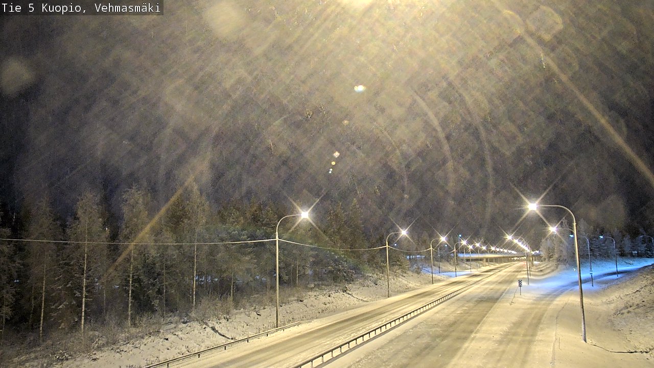 Kelikamerat Kuva Tie 5 Kuopio, Vehmasmäki, Kuopio, Pohjois-Savo