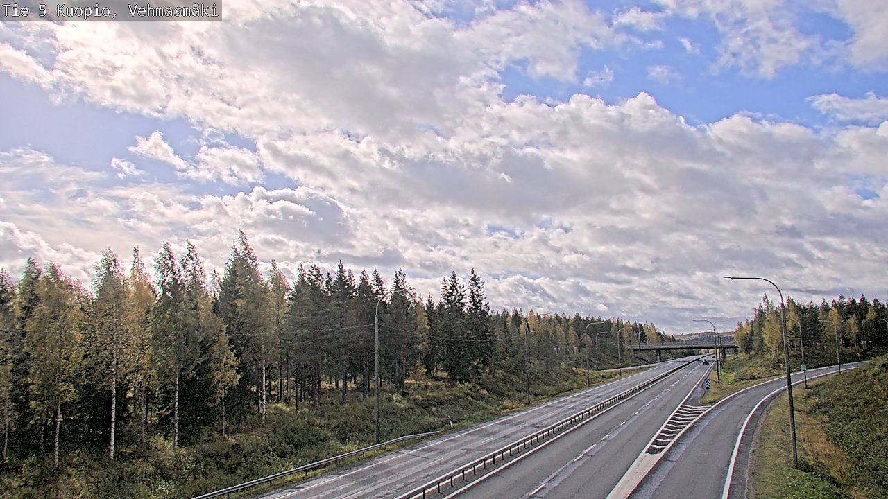 Kelikamerat Kuva Tie 5 Kuopio, Vehmasmäki, Kuopio, Pohjois-Savo
