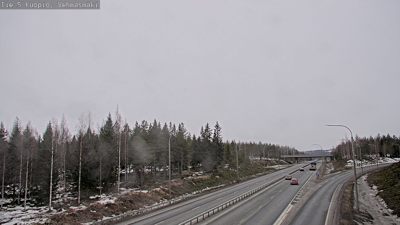 Kelikamerat Kuva Tie 5 Kuopio, Vehmasmäki, Kuopio, Pohjois-Savo