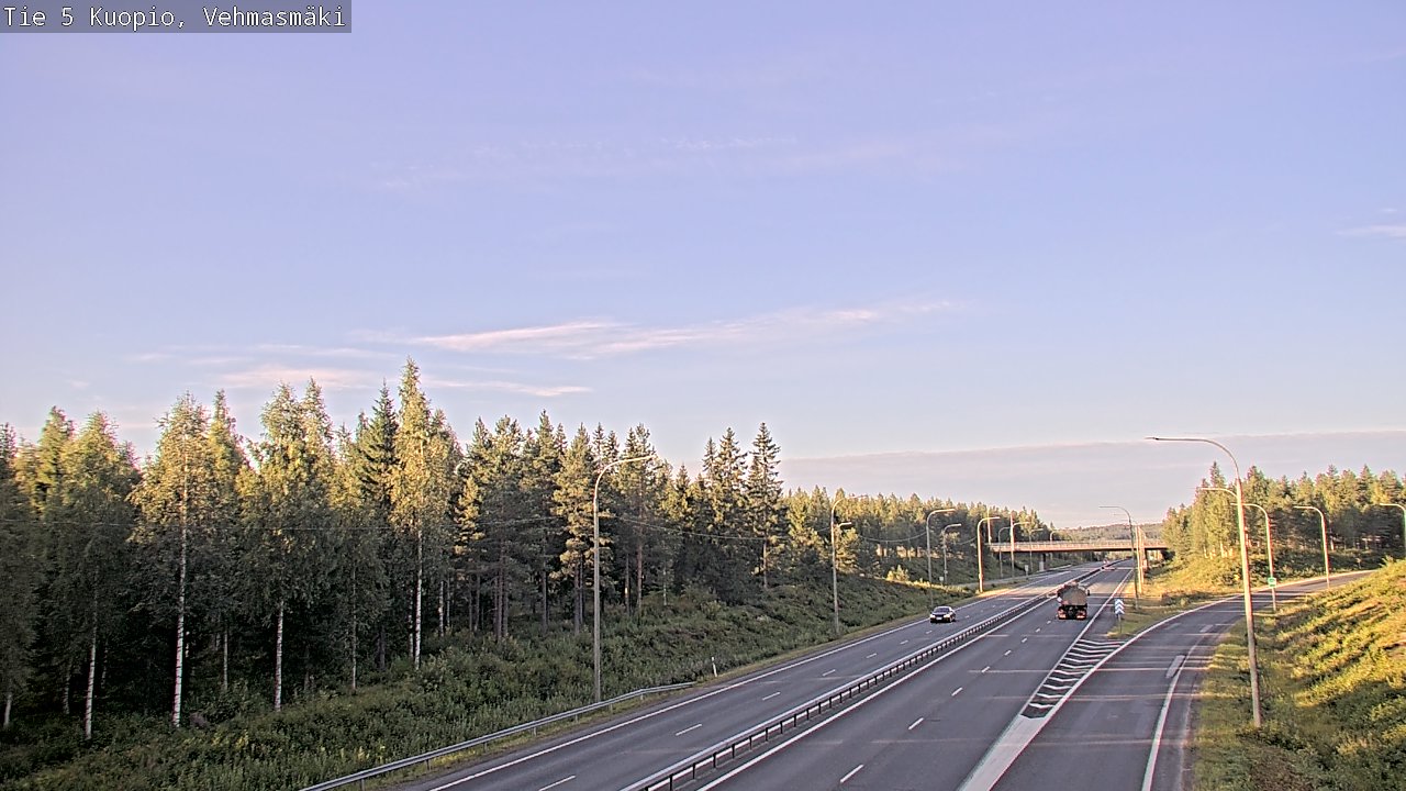 Kelikamerat Kuva Tie 5 Kuopio, Vehmasmäki, Kuopio, Pohjois-Savo