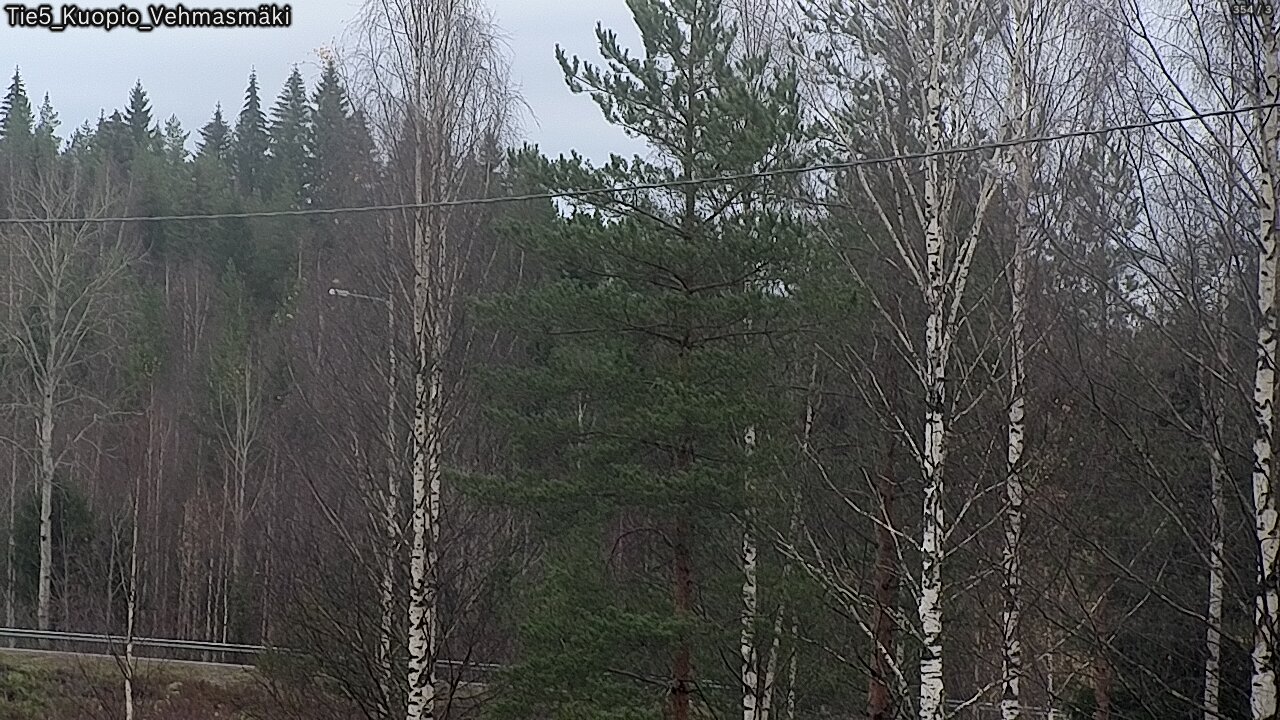 Weather Camera Image Väg 5 Kuopio, Vehmasmäki, Kuopio, Pohjois-Savo