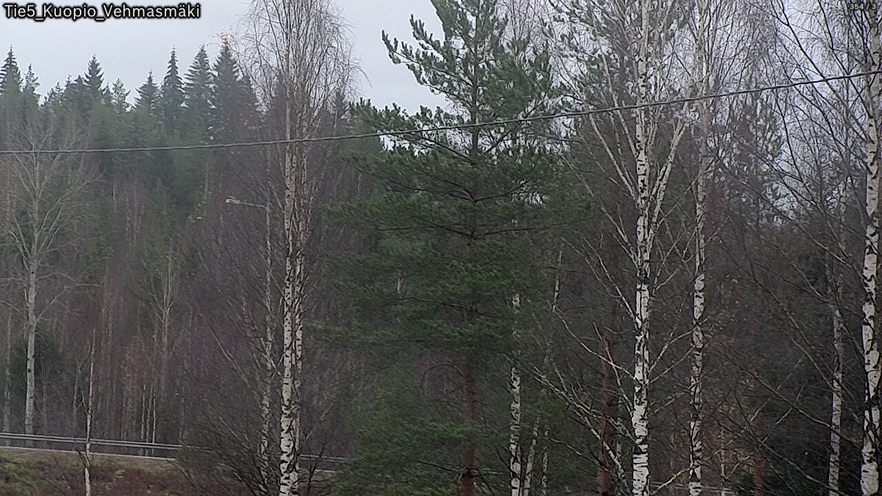 Weather Camera Image Väg 5 Kuopio, Vehmasmäki, Kuopio, Pohjois-Savo