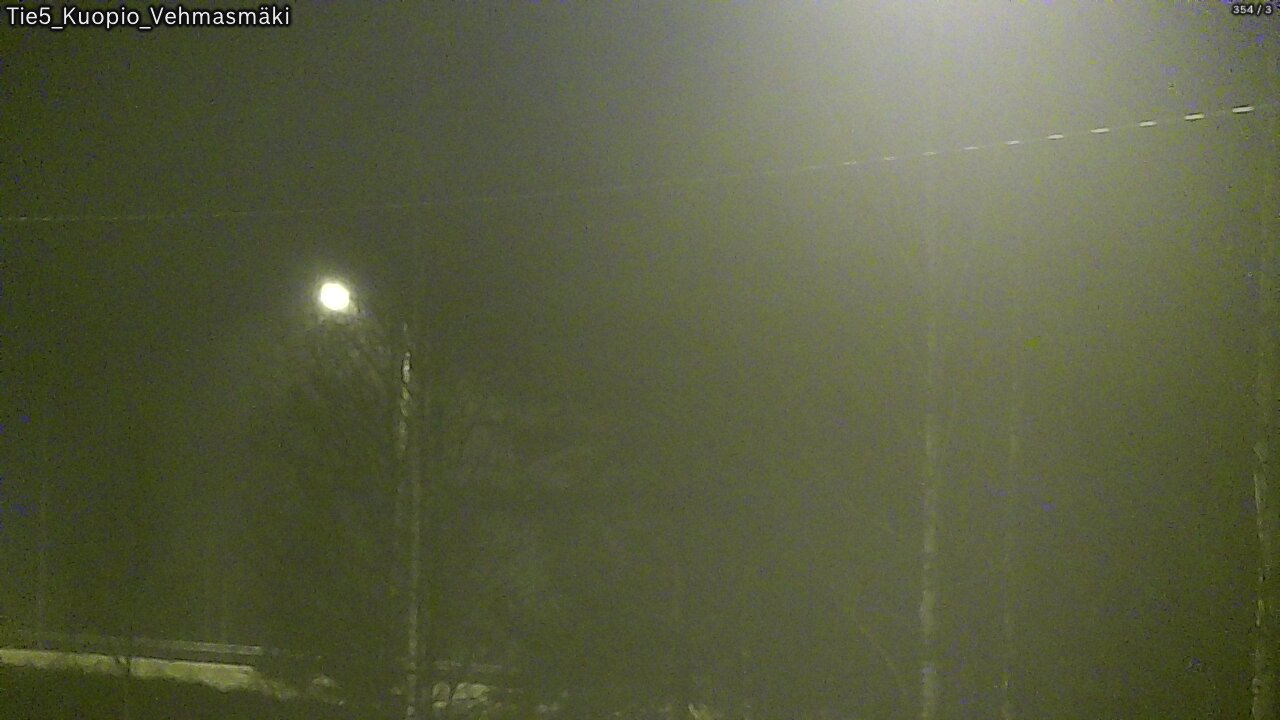 Weather Camera Image Road 5 Kuopio, Vehmasmäki, Kuopio, Pohjois-Savo