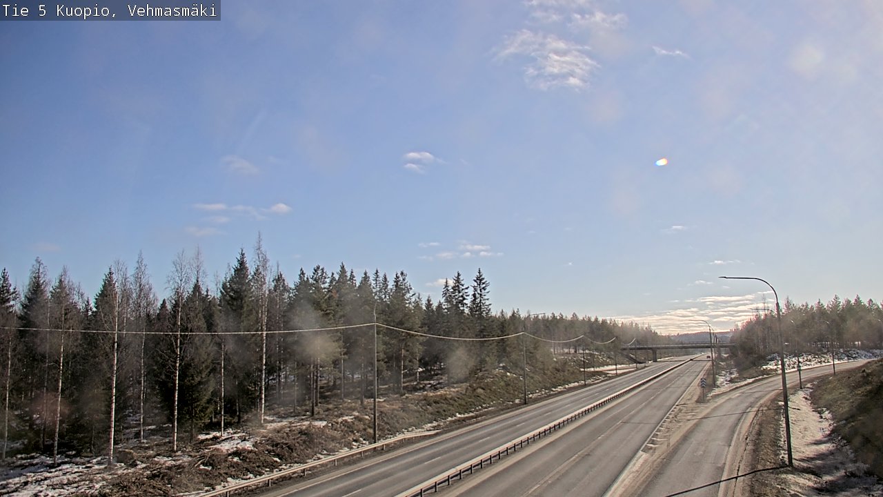 Kelikamerat Kuva Tie 5 Kuopio, Vehmasmäki, Kuopio, Pohjois-Savo
