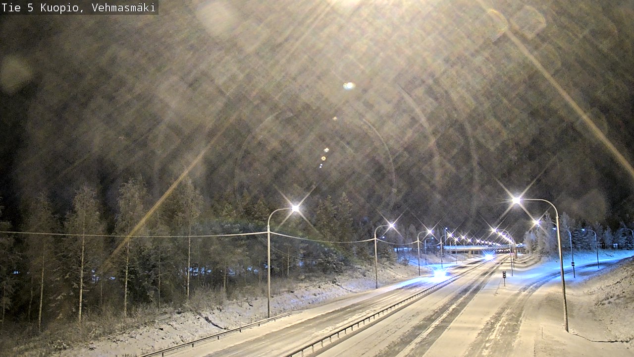 Kelikamerat Kuva Tie 5 Kuopio, Vehmasmäki, Kuopio, Pohjois-Savo