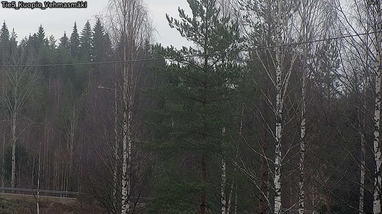 Weather Camera Image Väg 5 Kuopio, Vehmasmäki, Kuopio, Pohjois-Savo