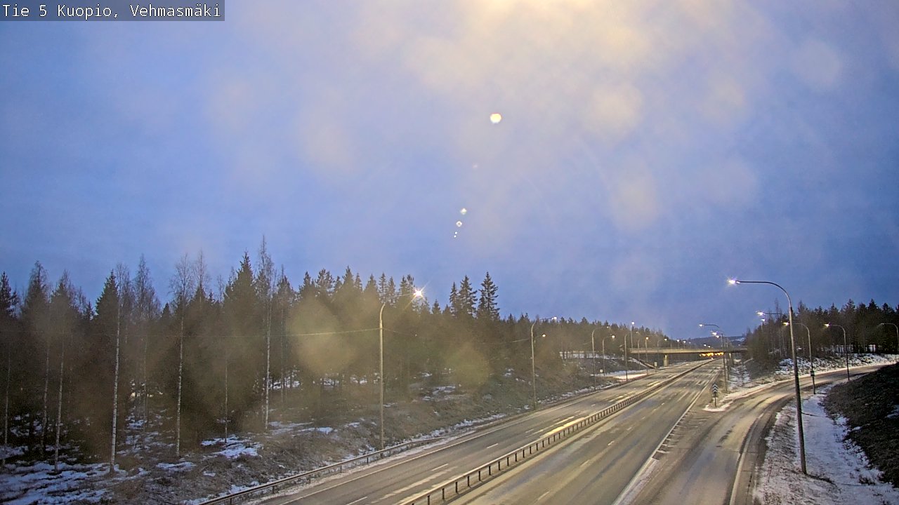 Kelikamerat Kuva Tie 5 Kuopio, Vehmasmäki, Kuopio, Pohjois-Savo