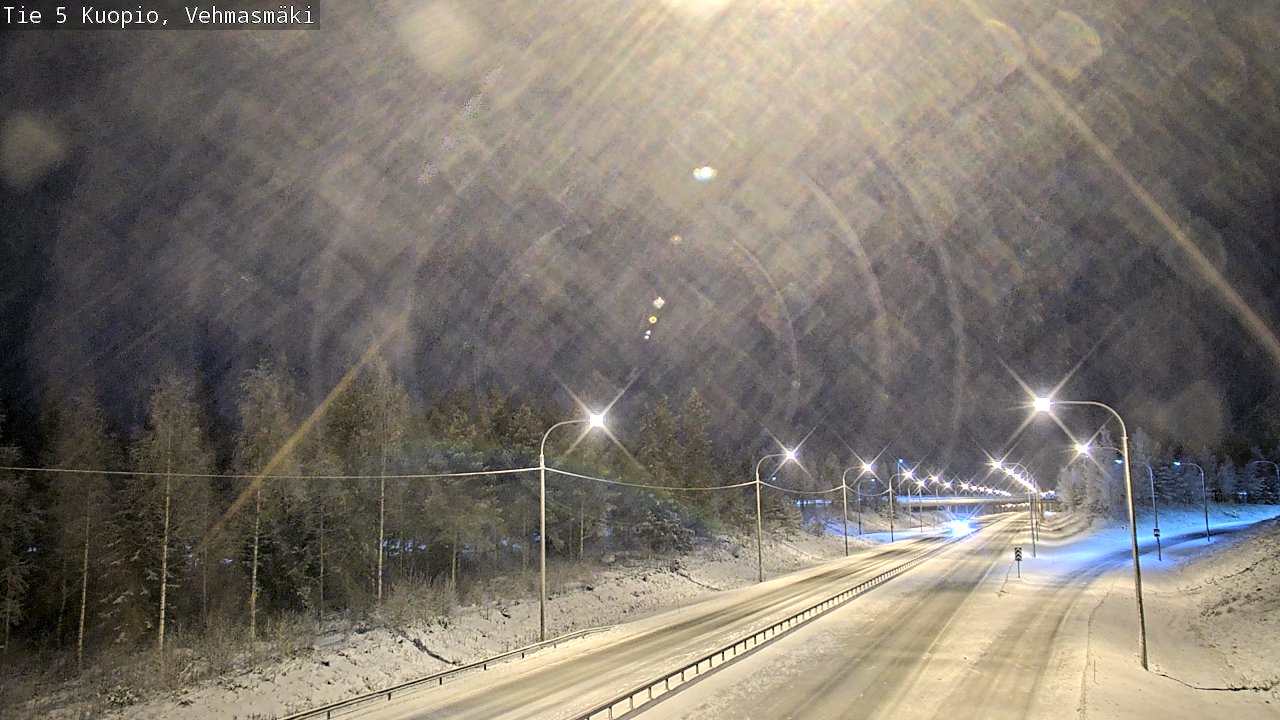 Kelikamerat Kuva Tie 5 Kuopio, Vehmasmäki, Kuopio, Pohjois-Savo