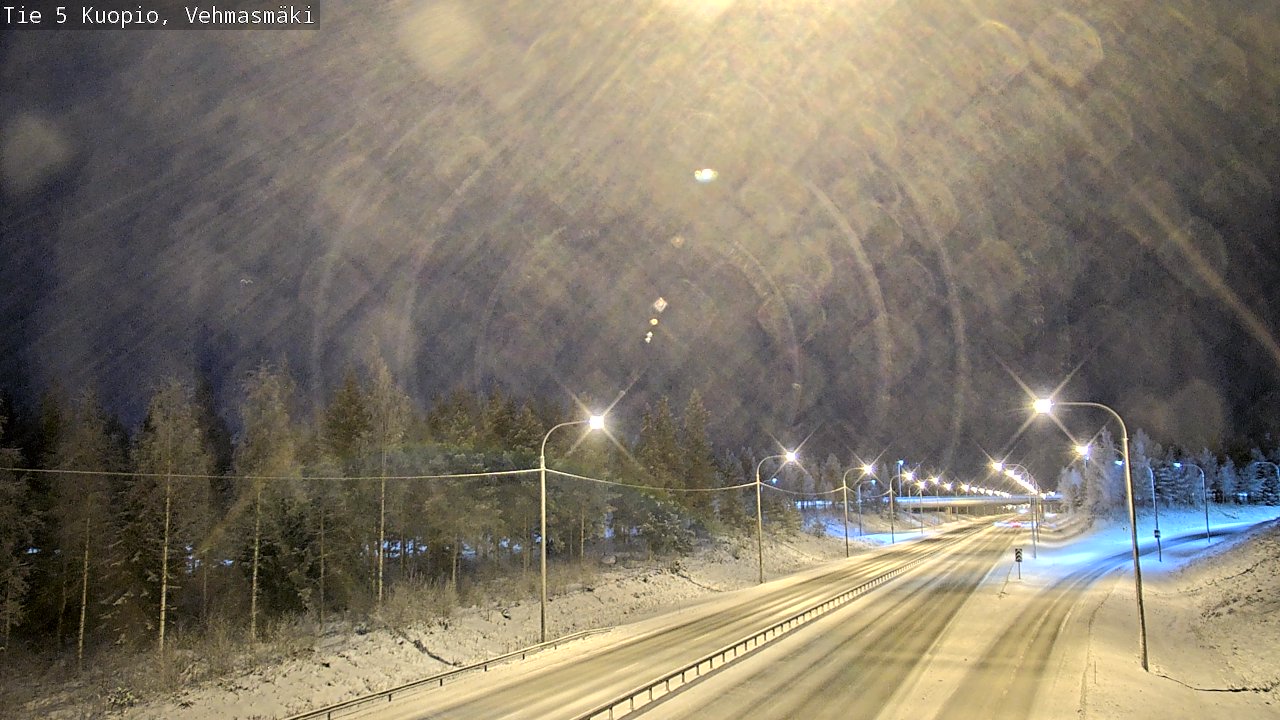 Kelikamerat Kuva Tie 5 Kuopio, Vehmasmäki, Kuopio, Pohjois-Savo