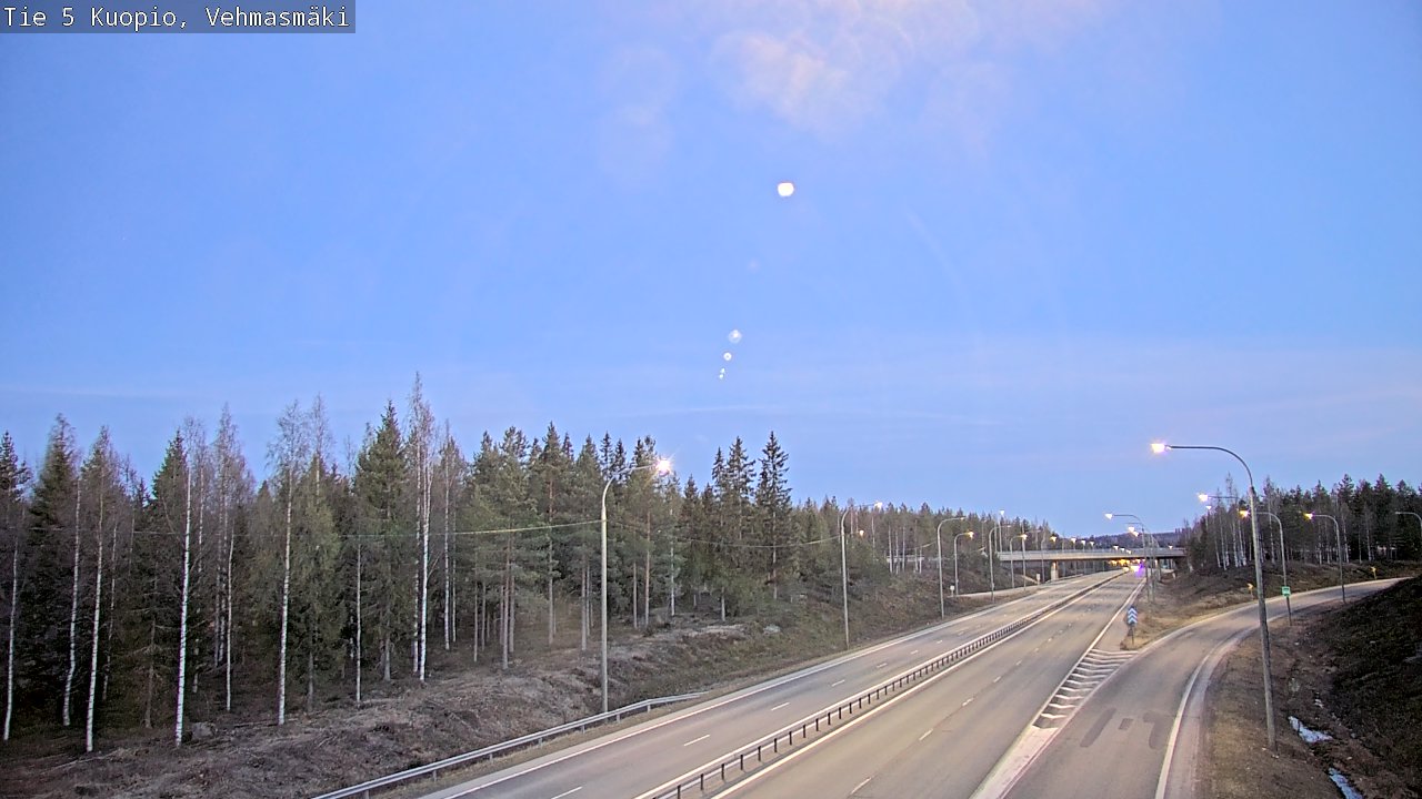Kelikamerat Kuva Tie 5 Kuopio, Vehmasmäki, Kuopio, Pohjois-Savo