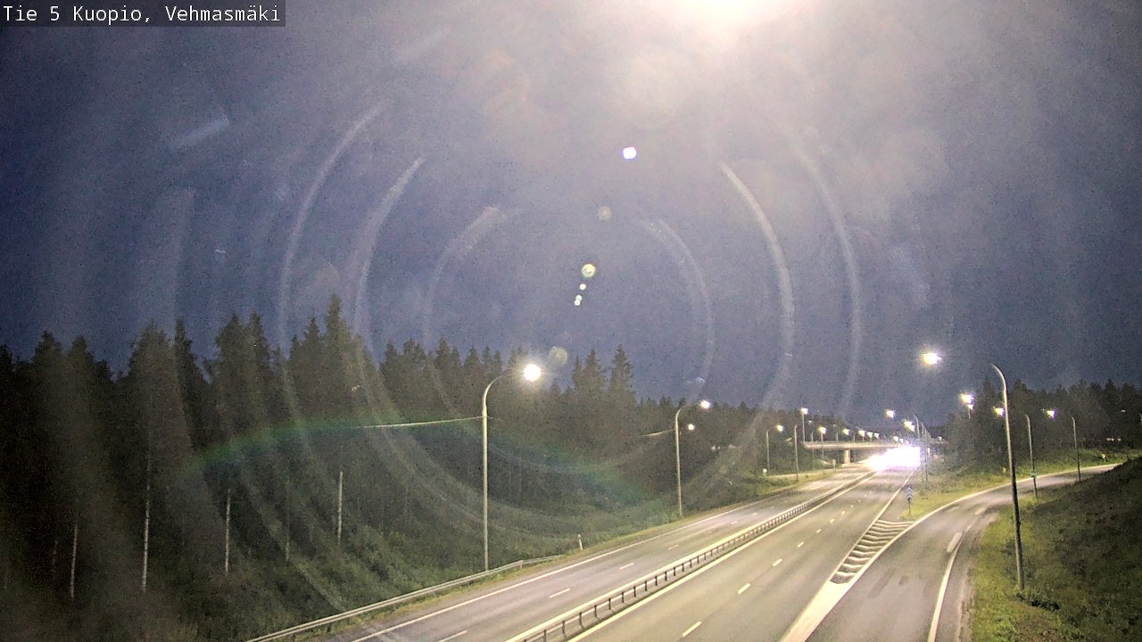 Kelikamerat Kuva Tie 5 Kuopio, Vehmasmäki, Kuopio, Pohjois-Savo