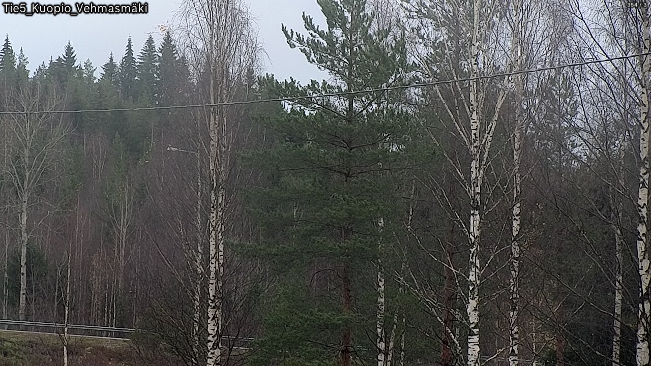 Weather Camera Image Väg 5 Kuopio, Vehmasmäki, Kuopio, Pohjois-Savo