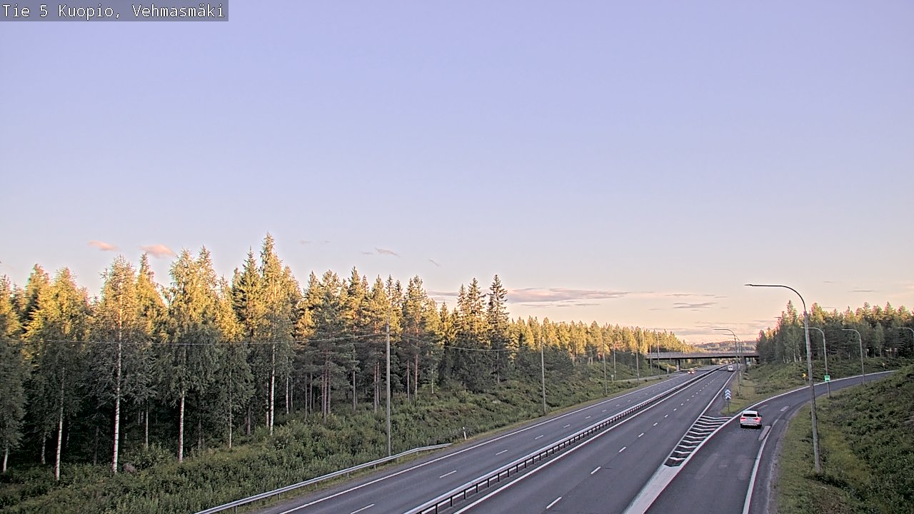 Kelikamerat Kuva Tie 5 Kuopio, Vehmasmäki, Kuopio, Pohjois-Savo