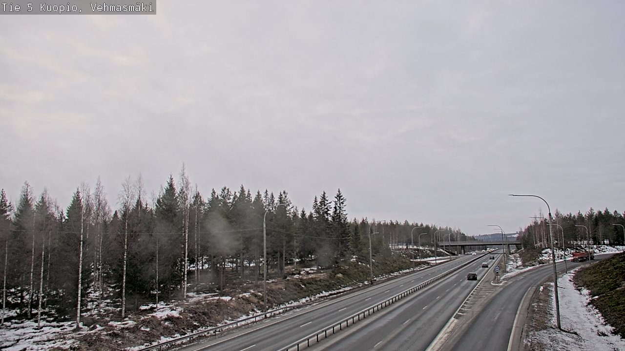 Kelikamerat Kuva Tie 5 Kuopio, Vehmasmäki, Kuopio, Pohjois-Savo