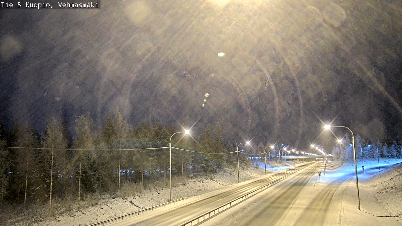 Kelikamerat Kuva Tie 5 Kuopio, Vehmasmäki, Kuopio, Pohjois-Savo