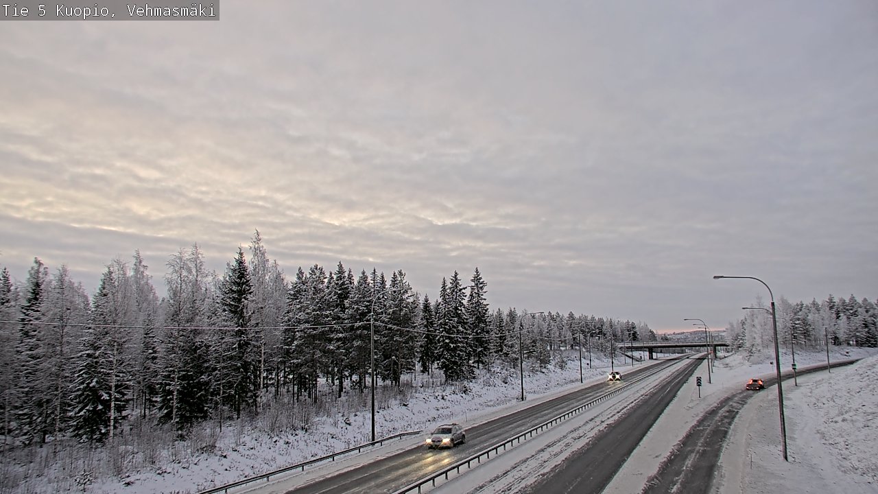 Kelikamerat Kuva Tie 5 Kuopio, Vehmasmäki, Kuopio, Pohjois-Savo