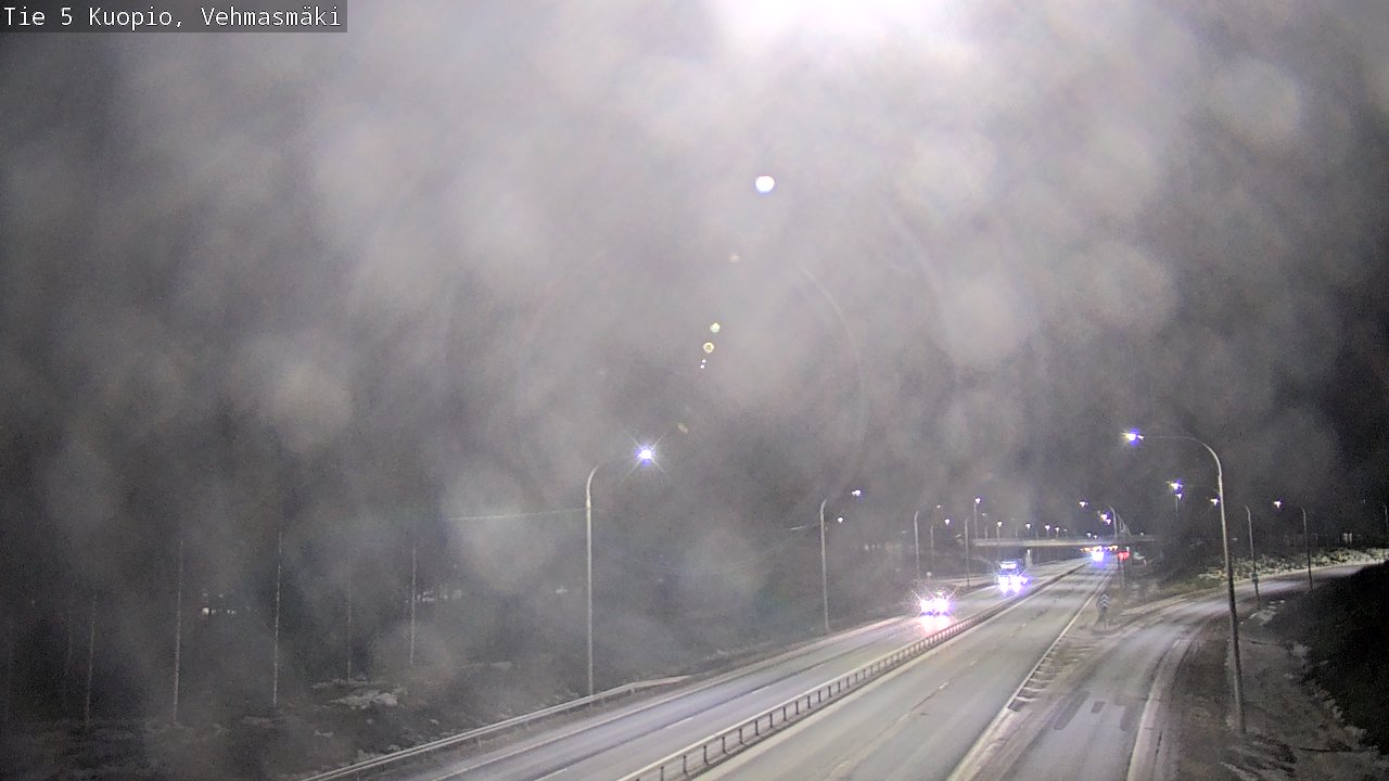 Kelikamerat Kuva Tie 5 Kuopio, Vehmasmäki, Kuopio, Pohjois-Savo