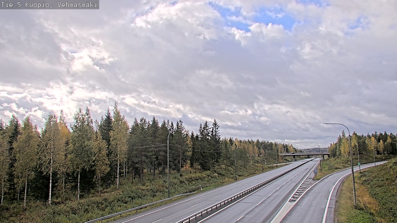 Kelikamerat Kuva Tie 5 Kuopio, Vehmasmäki, Kuopio, Pohjois-Savo