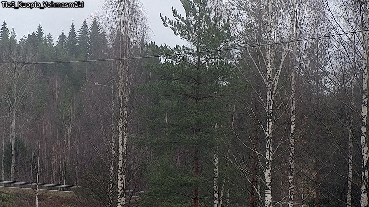 Weather Camera Image Väg 5 Kuopio, Vehmasmäki, Kuopio, Pohjois-Savo