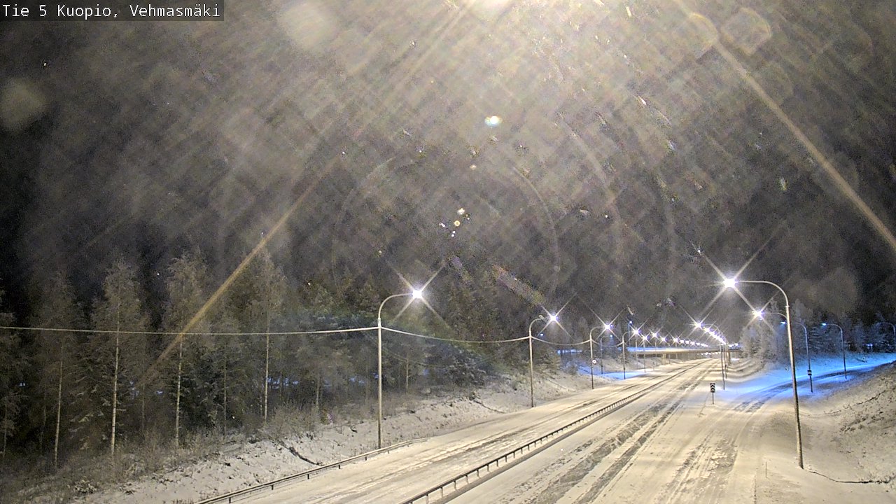 Kelikamerat Kuva Tie 5 Kuopio, Vehmasmäki, Kuopio, Pohjois-Savo